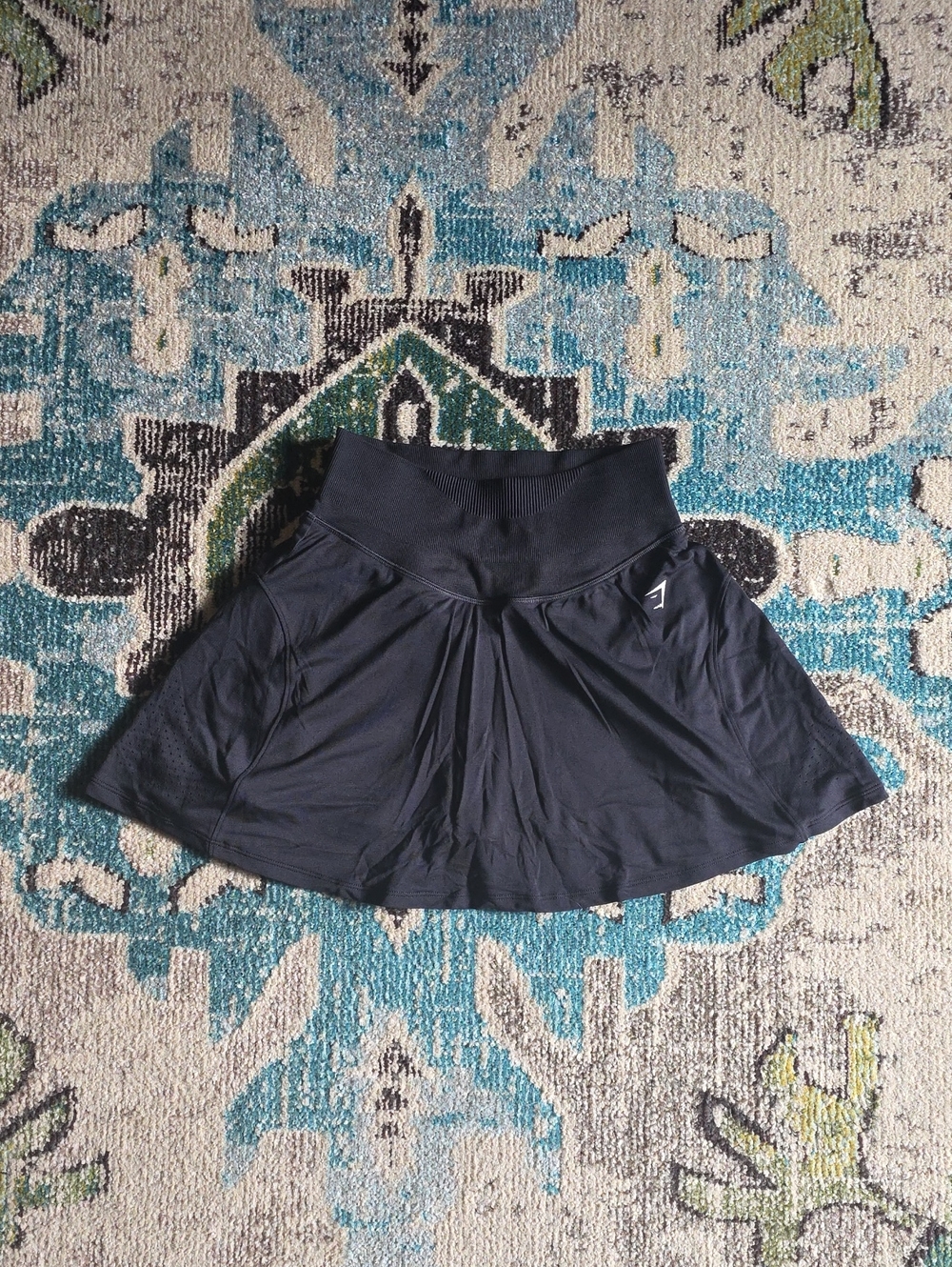 Gymshark Black Athletic Skirt with Built In Shorts